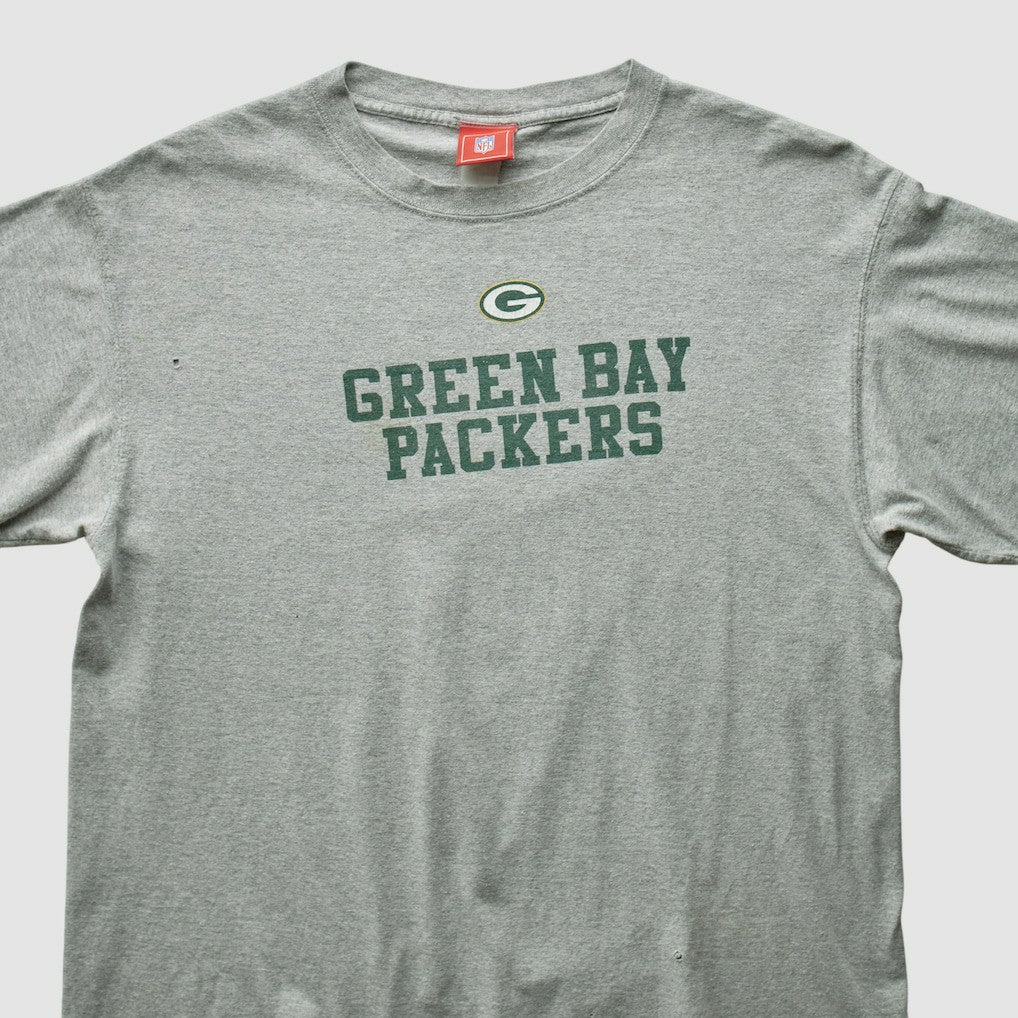 Green Bay Packers NFL 2000s T-shirt - Heather Gray T-shirts