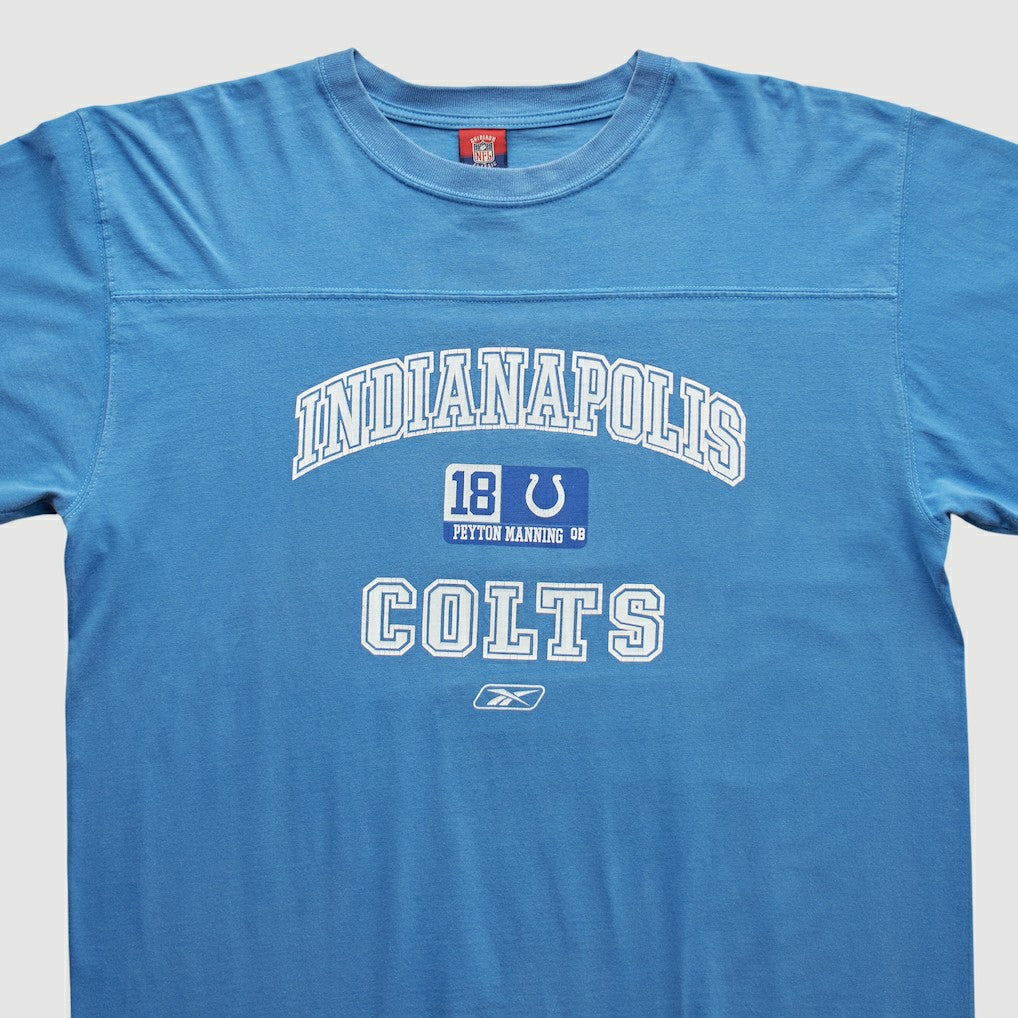 Indianapolis Colts Reebok 2000s Long Sleeve T-shirt - Blue T-shirts
