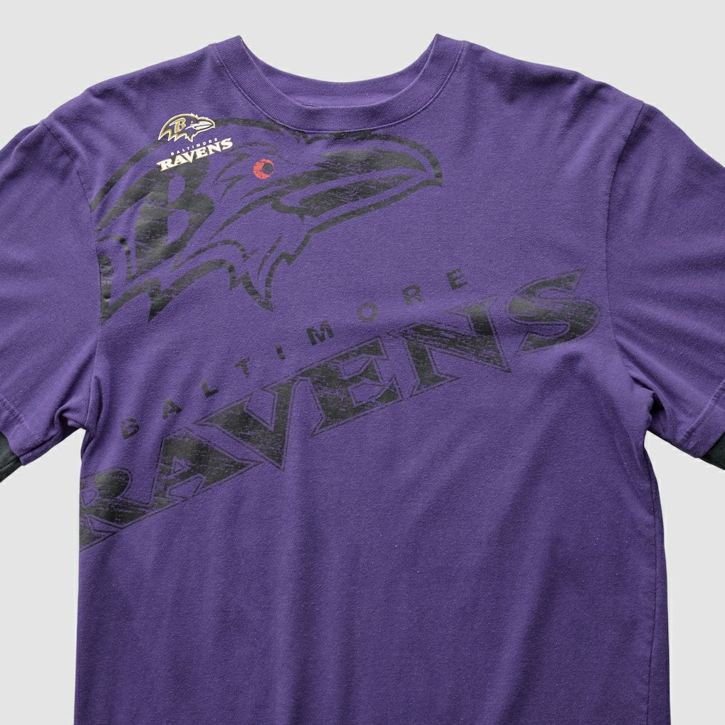 Baltimore Ravens Reebok 2010s Long Sleeve T-shirt - Purple T-shirts