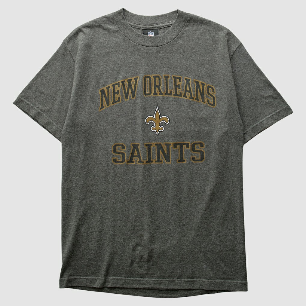 New Orleans Saints NFL 2010s T-shirt - Dark Heather Gray T-shirts