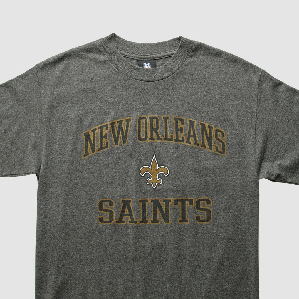 New Orleans Saints NFL 2010s T-shirt - Dark Heather Gray T-shirts