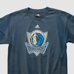 Dallas Mavericks 2010s T-shirt Navy Vintage - Adidas
