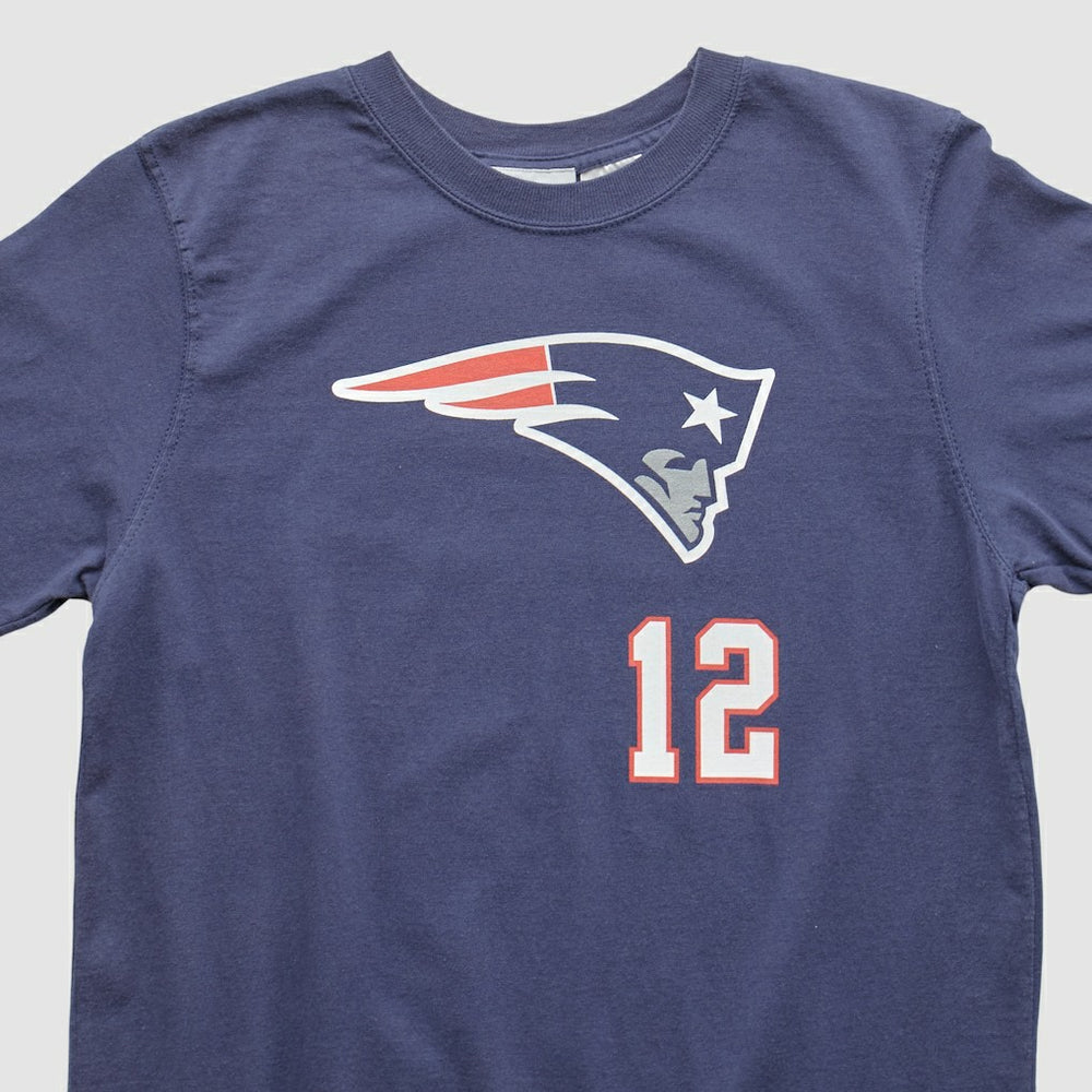 New England Patriots Reebok 2000s T-shirt - Navy T-shirts