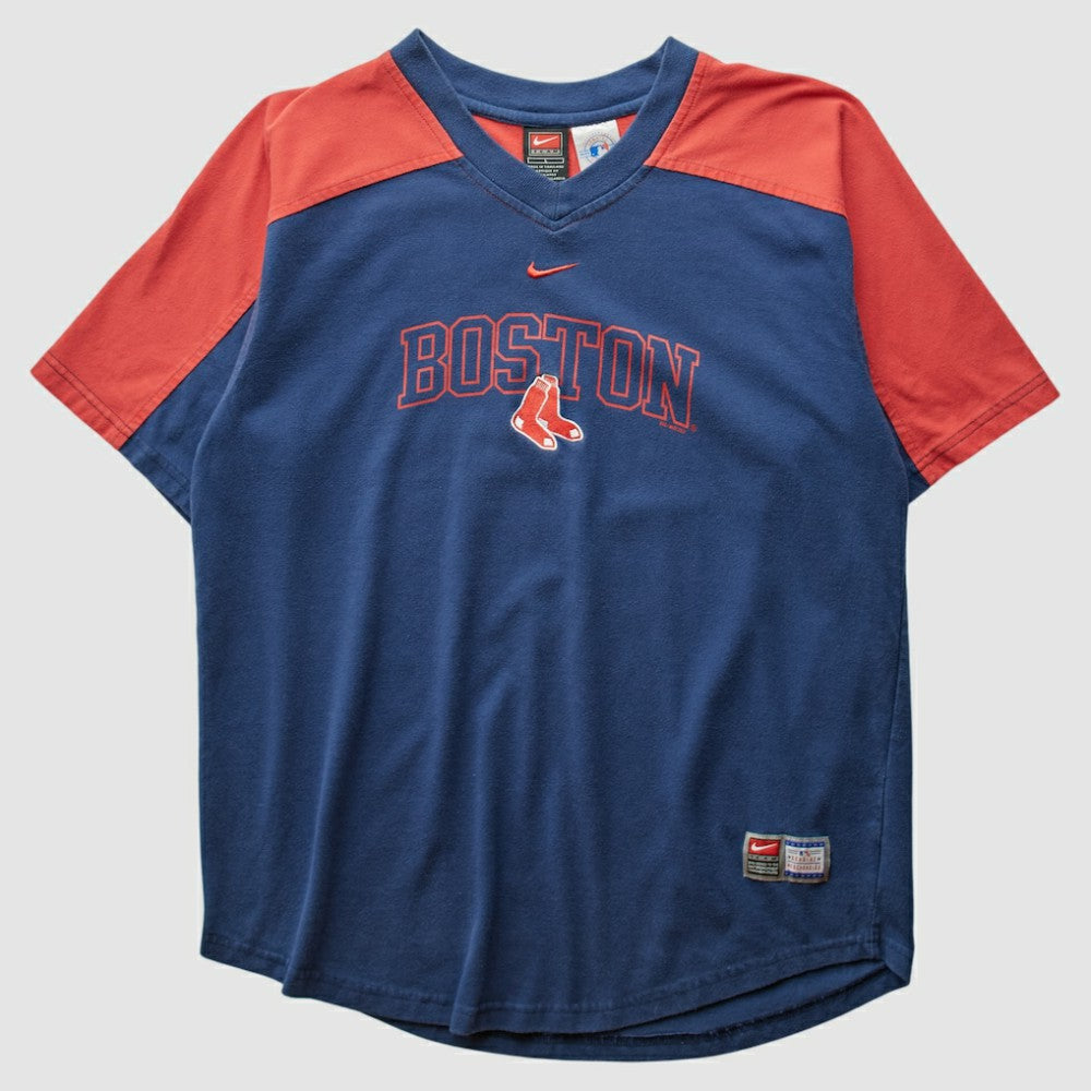 Boston Red Sox Nike 2000s T-shirt - Navy - Vintage T-shirts
