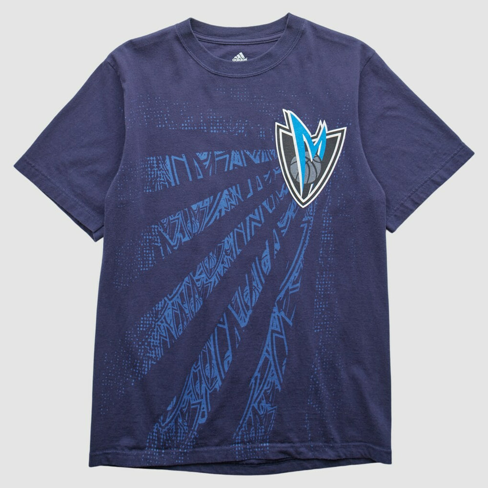 Dallas Mavericks 2010s T-shirt Navy Vintage - Adidas outlet