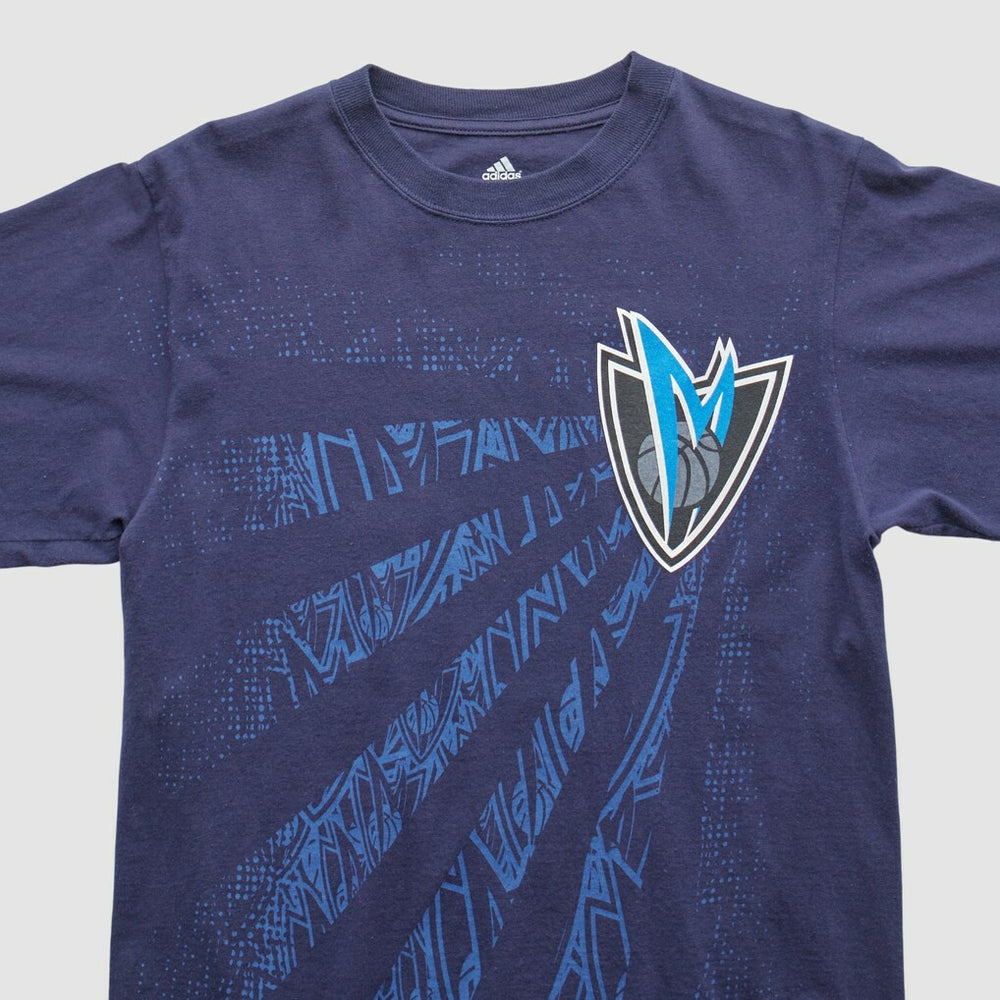 Dallas Mavericks 2010s T-shirt Navy Vintage - Adidas outlet