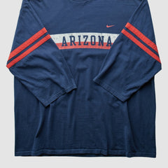 Texas Rangers Nike 2000s Long Sleeve T-shirt - Navy - XXVintage T-shirts