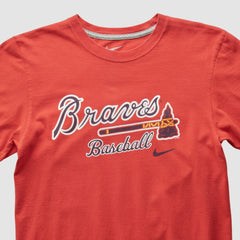 Atlanta Braves Nike 2010s T-shirt - Red - Vintage T-shirts