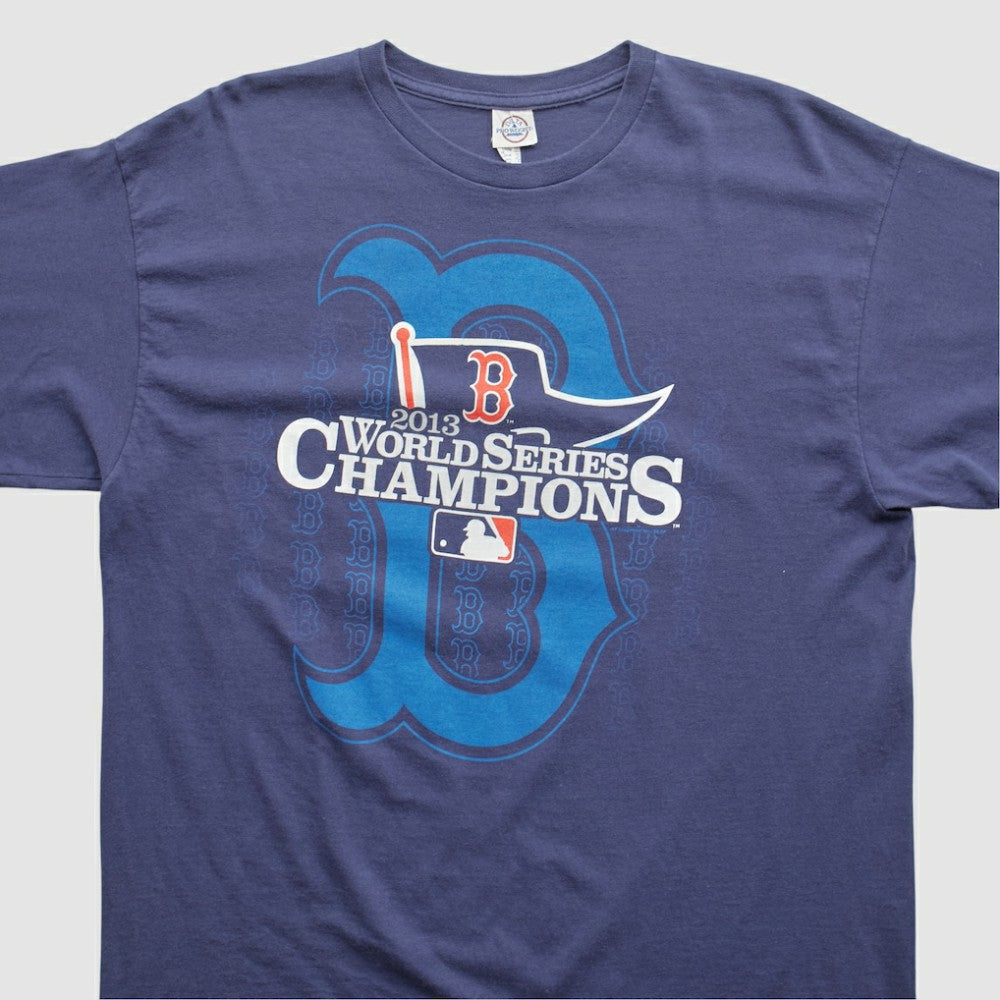 Boston Red Sox Delta 2013 T-shirt - Navy - Vintage T-shirts