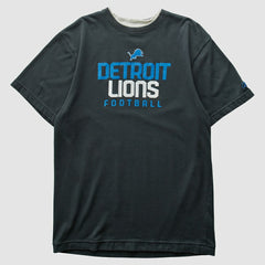 Detroit Lions Reebok 2000s T-shirt - Black T-shirts