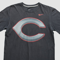 Cincinnati Reds Nike 2010s T-shirt - Black - Vintage T-shirts