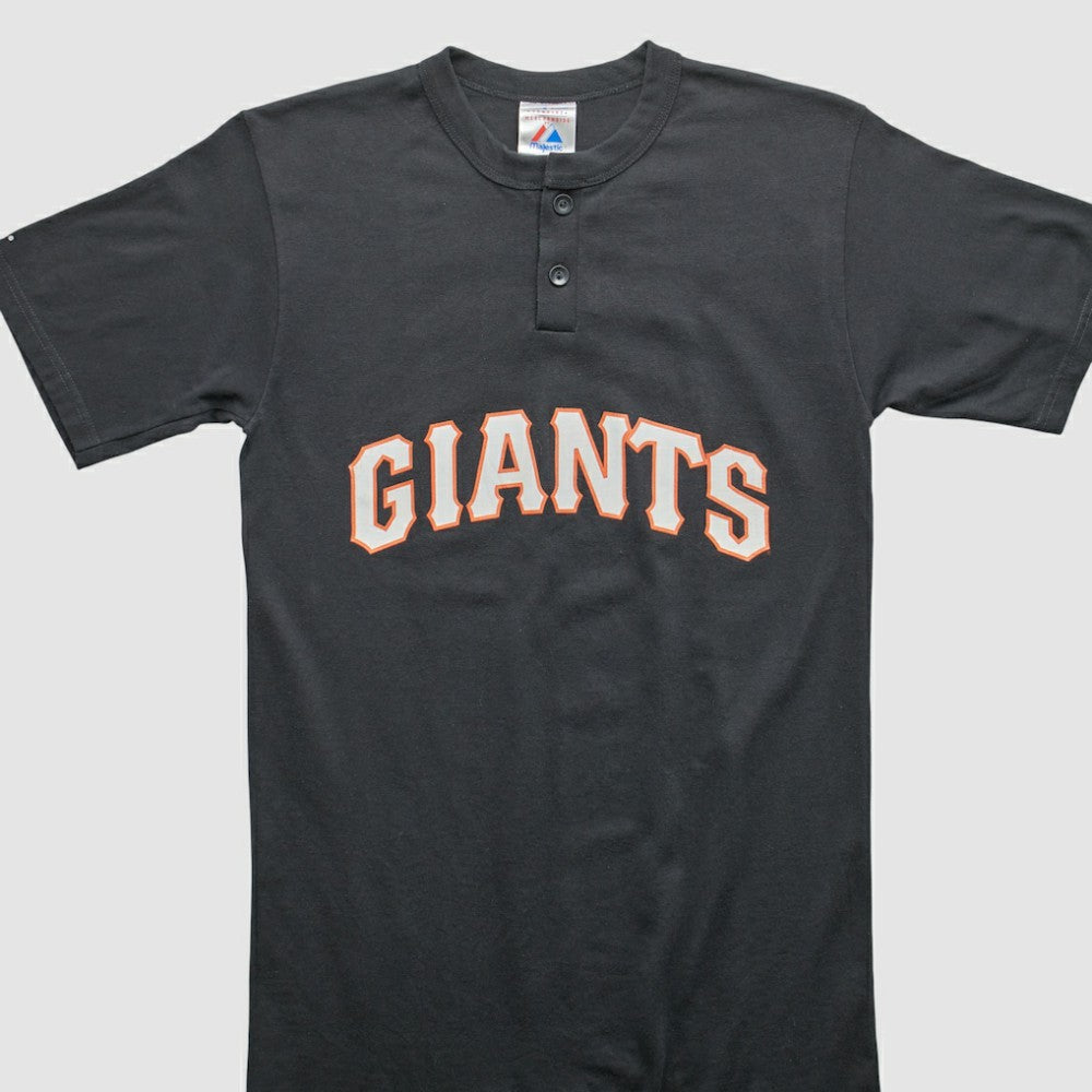 San Francisco Giants Majestic 2000s T-shirt - Black - Vintage T-shirts