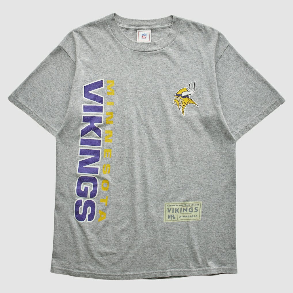 Minnesota Vikings NFL 2000s T-shirt - Heather Gray T-shirts
