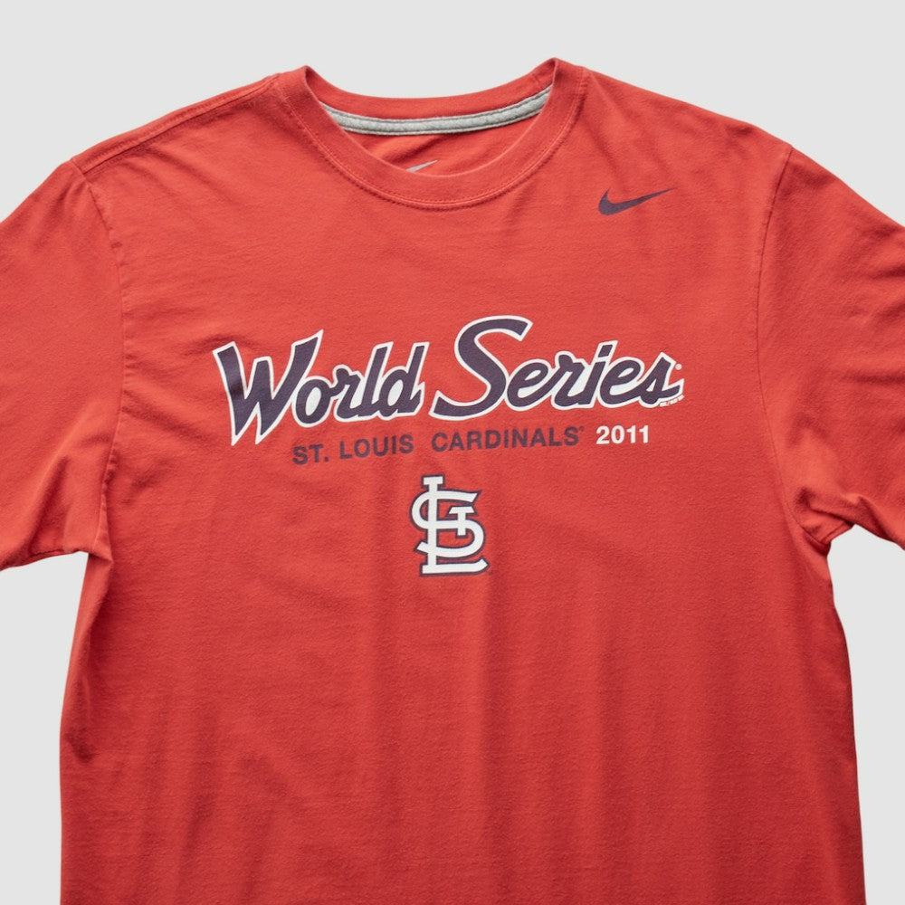 St. Louis Cardinals Nike 2011 T-shirt - Red - Vintage T-shirts