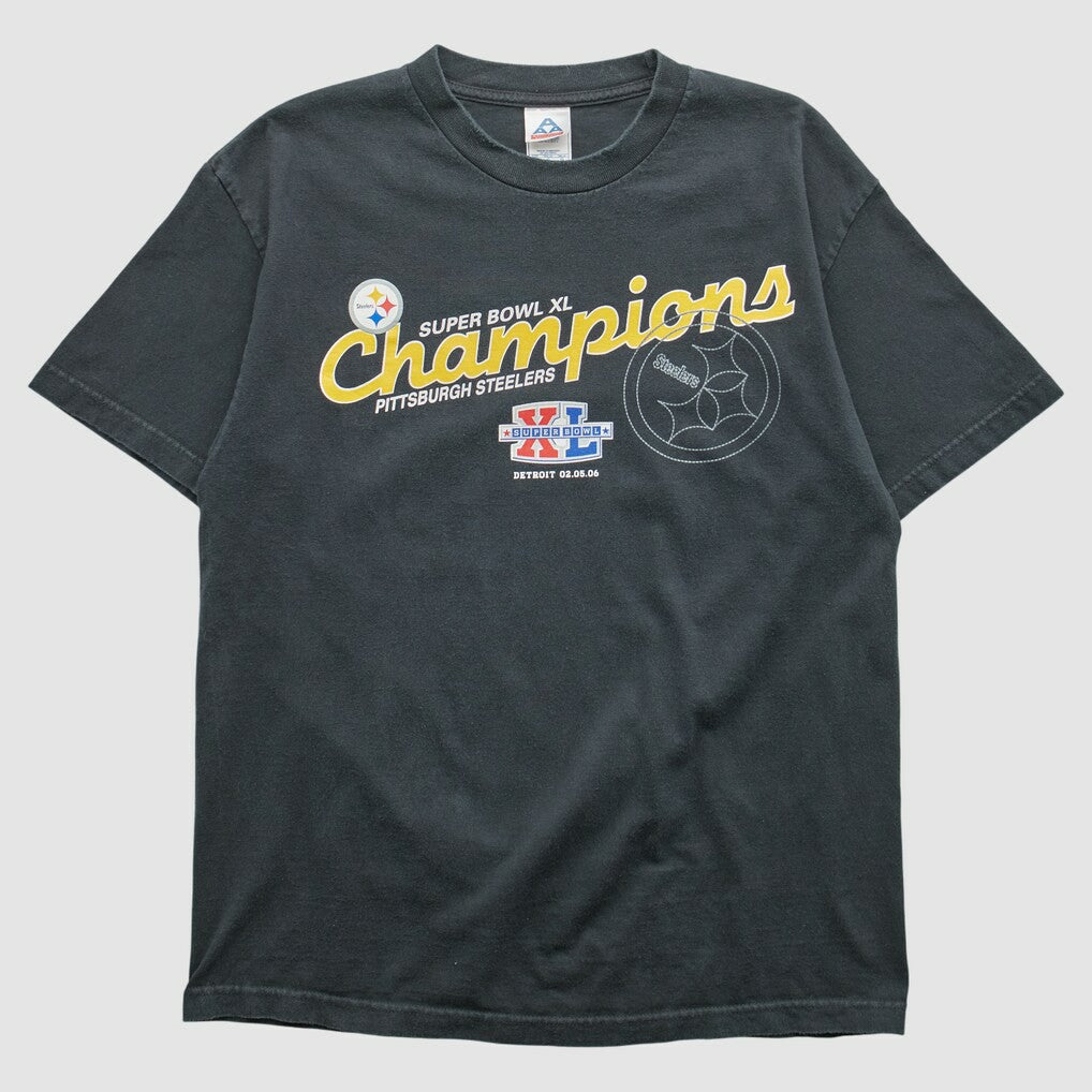Pittsburgh Steelers All Style Apparel & Activewear 2006 T-shirt - Black T-shirts