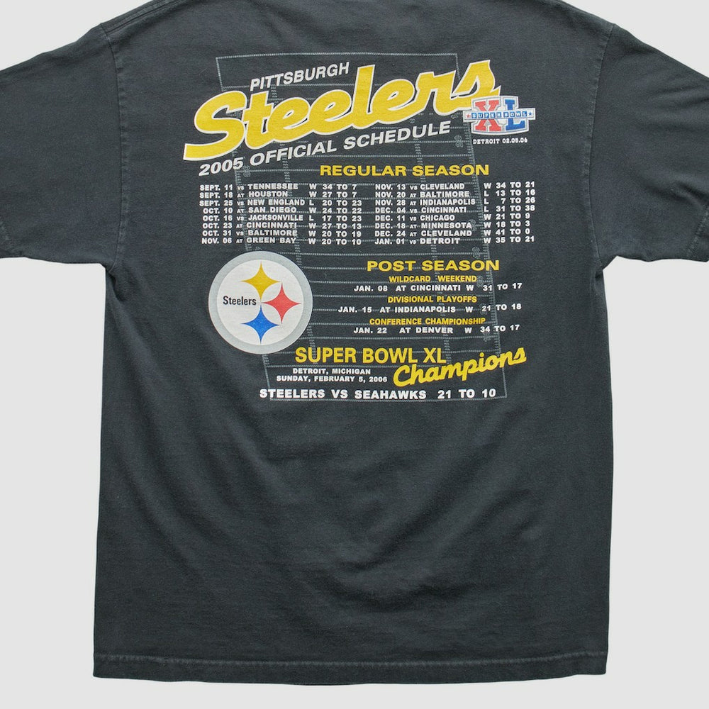 Pittsburgh Steelers All Style Apparel & Activewear 2006 T-shirt - Black T-shirts