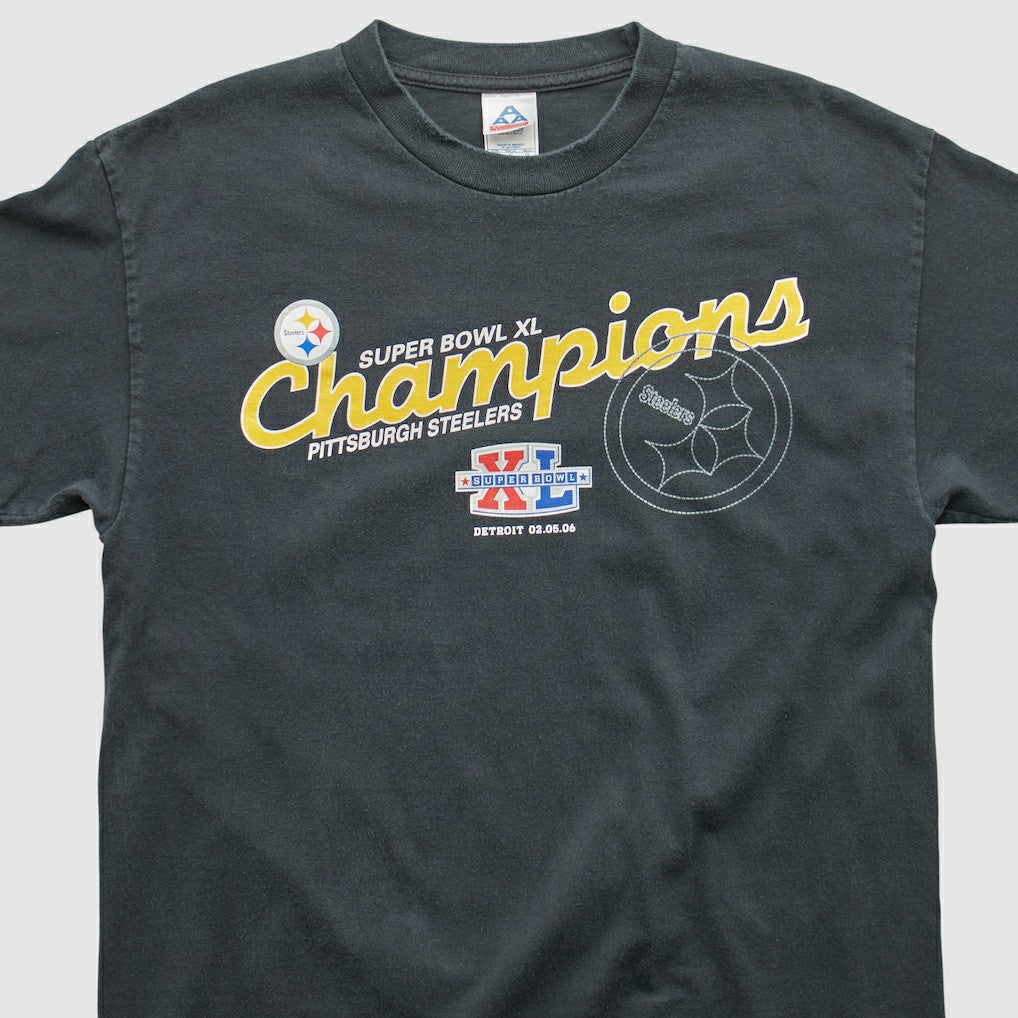 Pittsburgh Steelers All Style Apparel & Activewear 2006 T-shirt - Black T-shirts