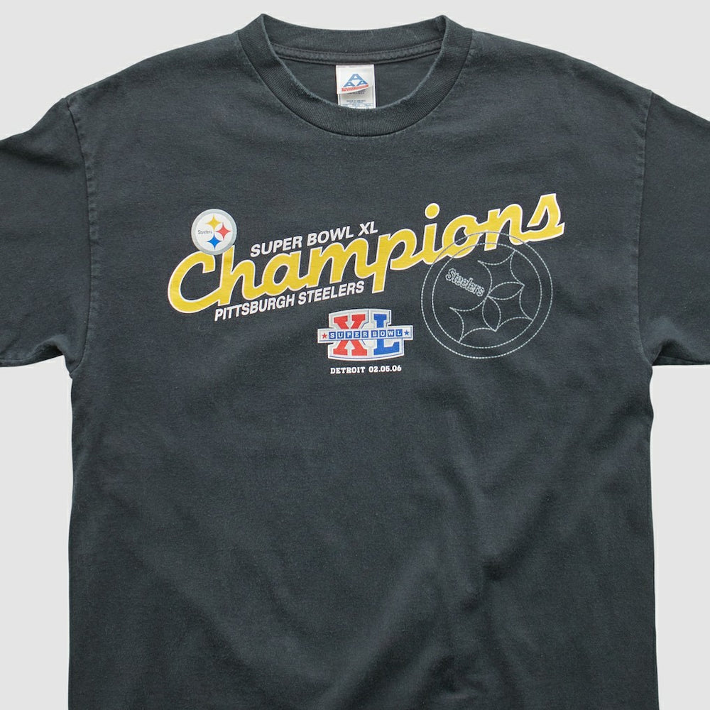 Pittsburgh Steelers All Style Apparel & Activewear 2006 T-shirt - Black T-shirts