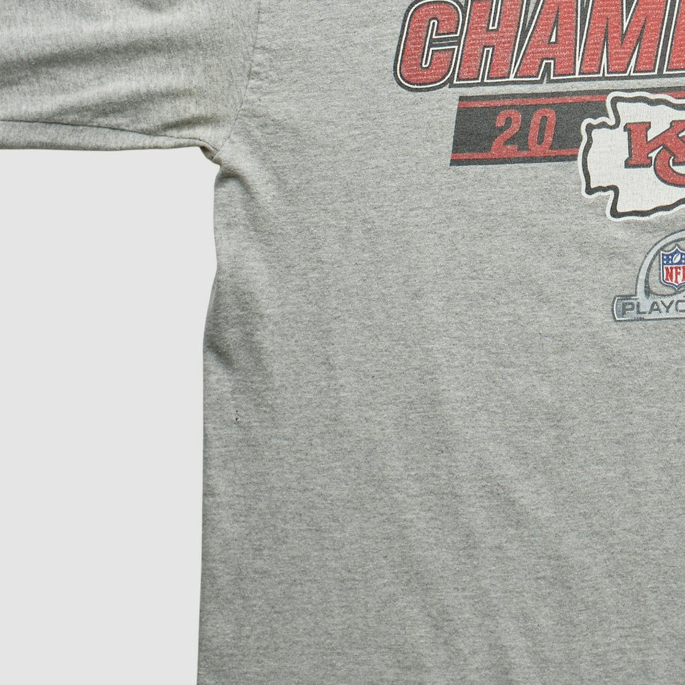 Kansas City Chiefs NFL 2010 Long Sleeve T-shirt - Heather Gray T-shirts