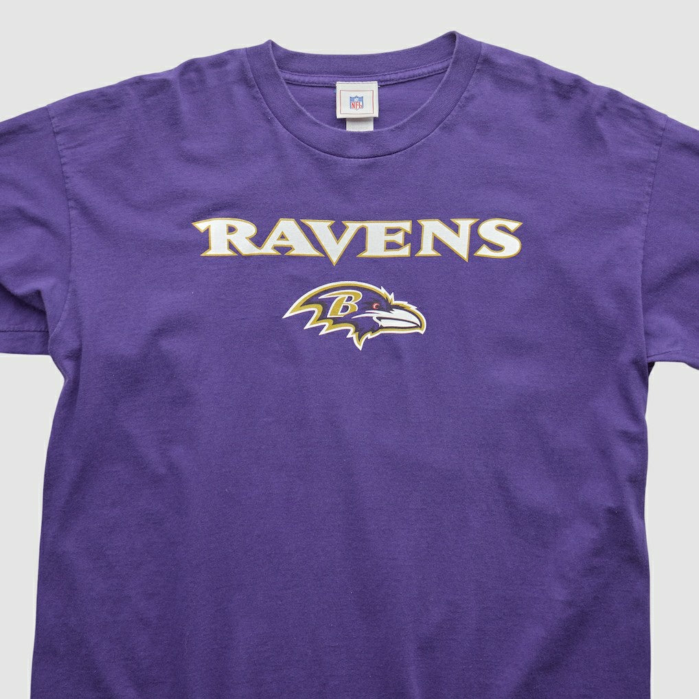 Baltimore Ravens NFL 2000s Long Sleeve T-shirt - Purple T-shirts