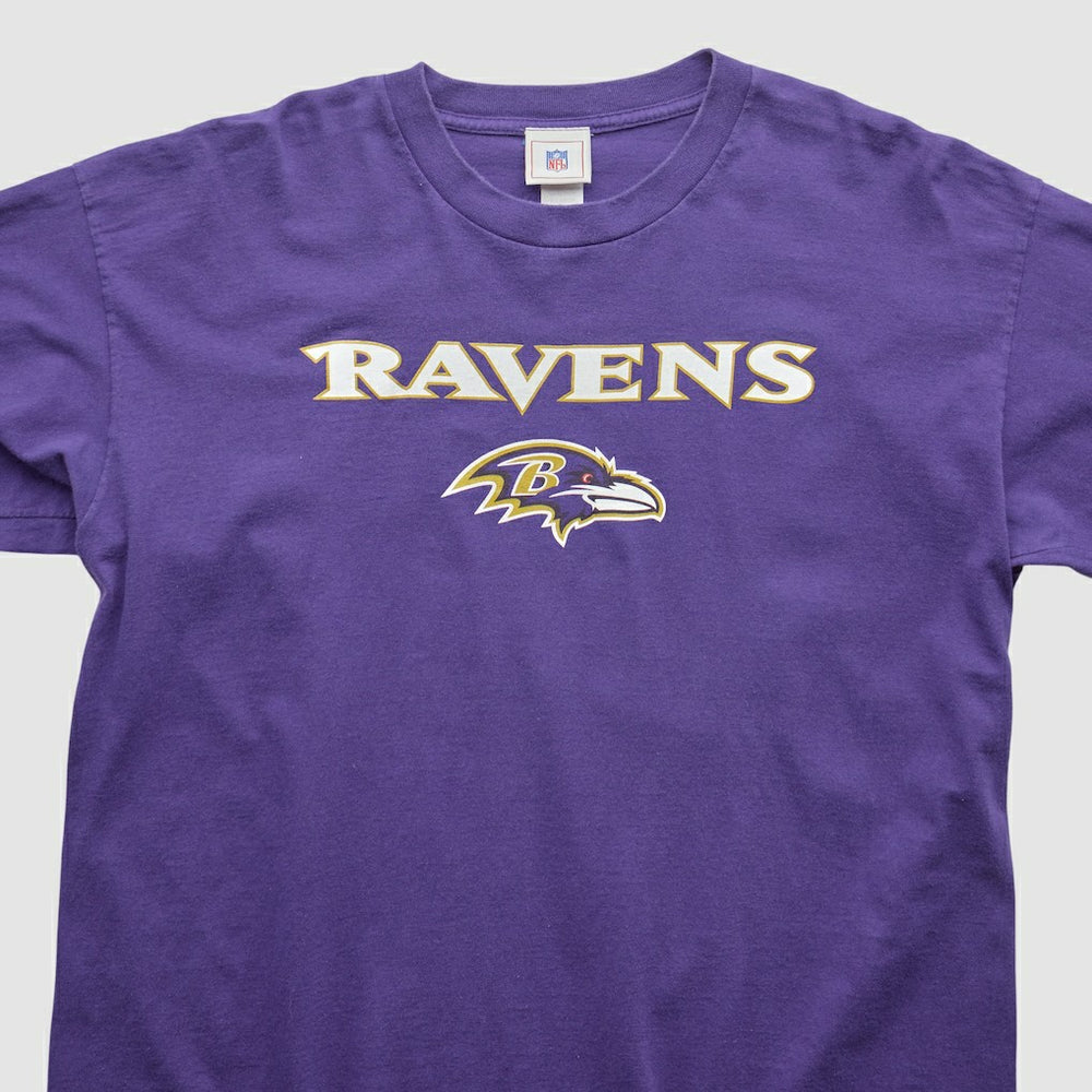 Baltimore Ravens NFL 2000s Long Sleeve T-shirt - Purple T-shirts
