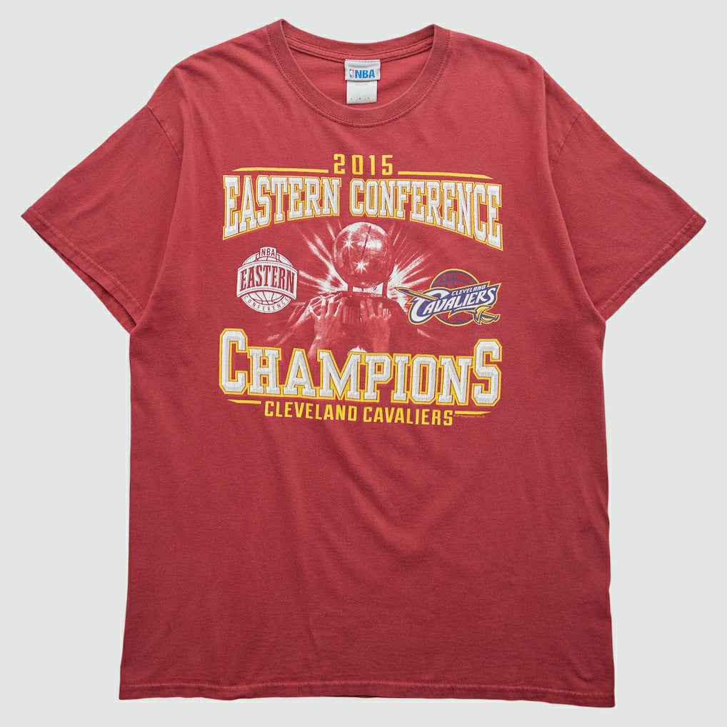 Cleveland Cavaliers NBA 2015 T-shirt Maroon Vintage - Vintage