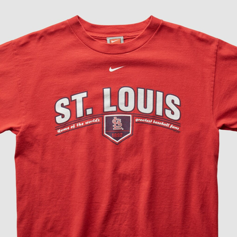 St. Louis Cardinals Nike 2000s T-shirt - Red - XVintage T-shirts