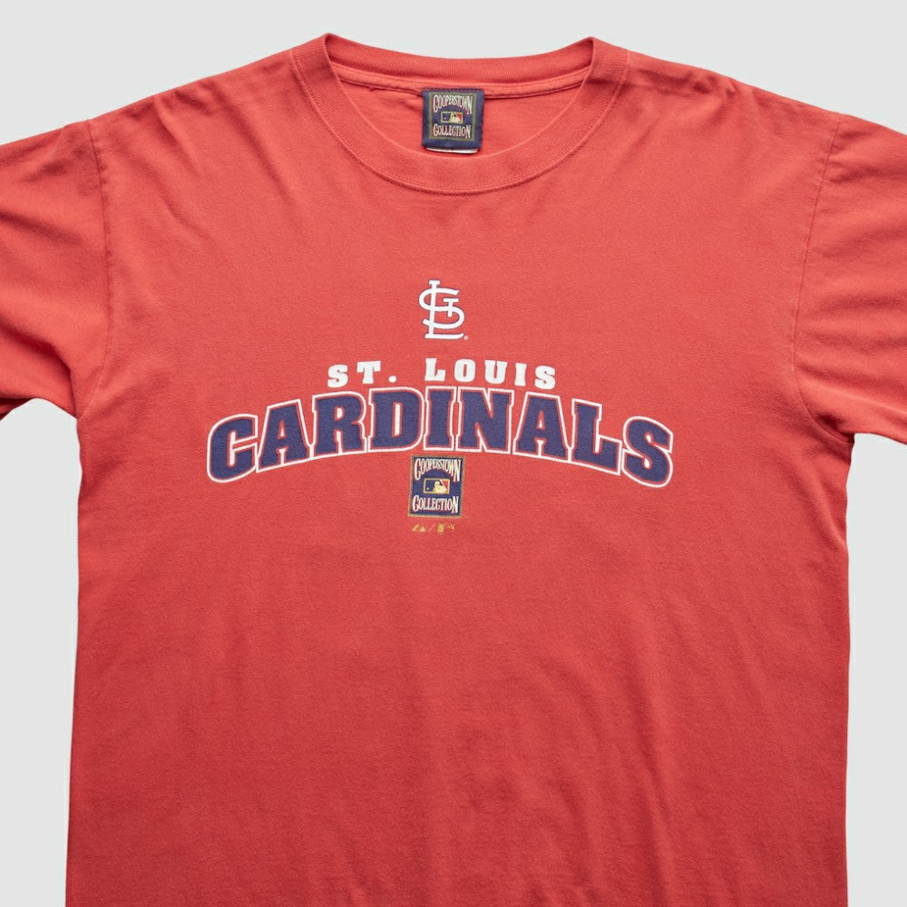 St. Louis Cardinals Majestic 2000s T-shirt - Red - Vintage T-shirts