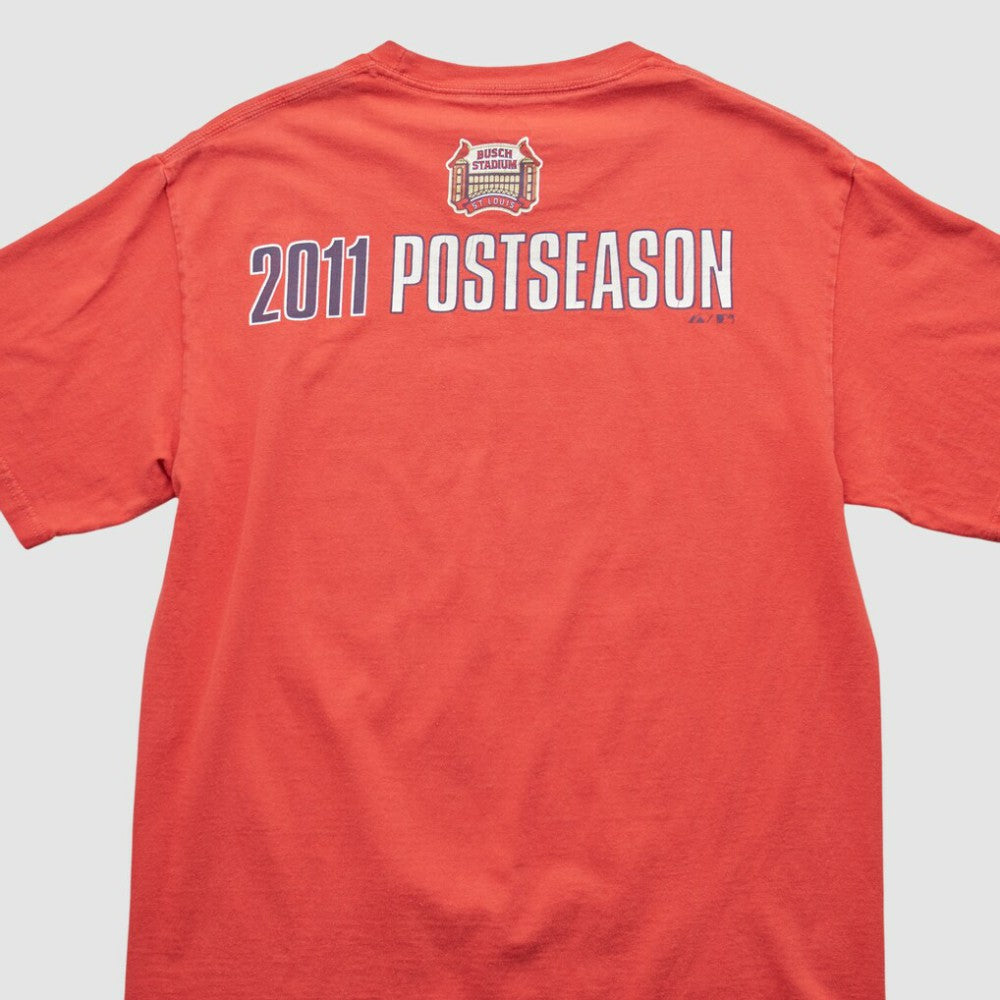 St. Louis Cardinals Majestic 2011 T-shirt - Red - Vintage T-shirts