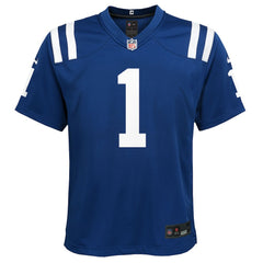 Ahmad Sauce Gardner Indianapolis Colts Youth Home Game Jersey - Blue Jerseys