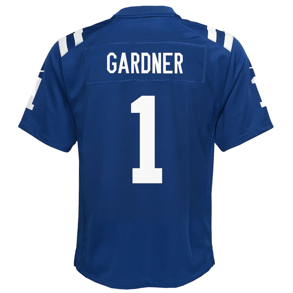 Ahmad Sauce Gardner Indianapolis Colts Youth Home Game Jersey - Blue Jerseys