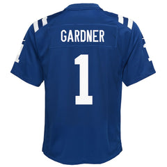 Ahmad Sauce Gardner Indianapolis Colts Youth Home Game Jersey - Blue Jerseys