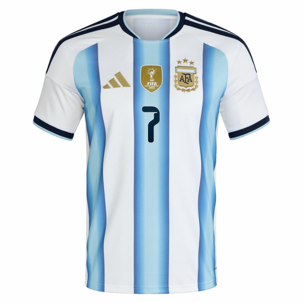 Rodrigo De Paul Argentina National Team 2026 Home Replica Jersey White - Adidas discount