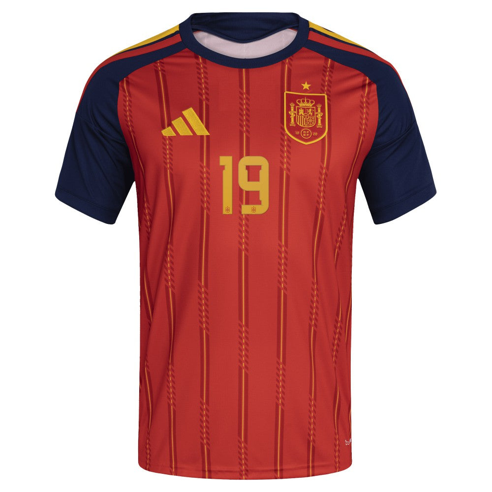 Lamine Yamal Spain National Team 2026 Home Replica Jersey Red - Adidas outlet