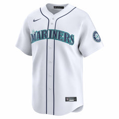 Josh Naylor Seattle Mariners Nike Home Limited Jersey - White Jerseys