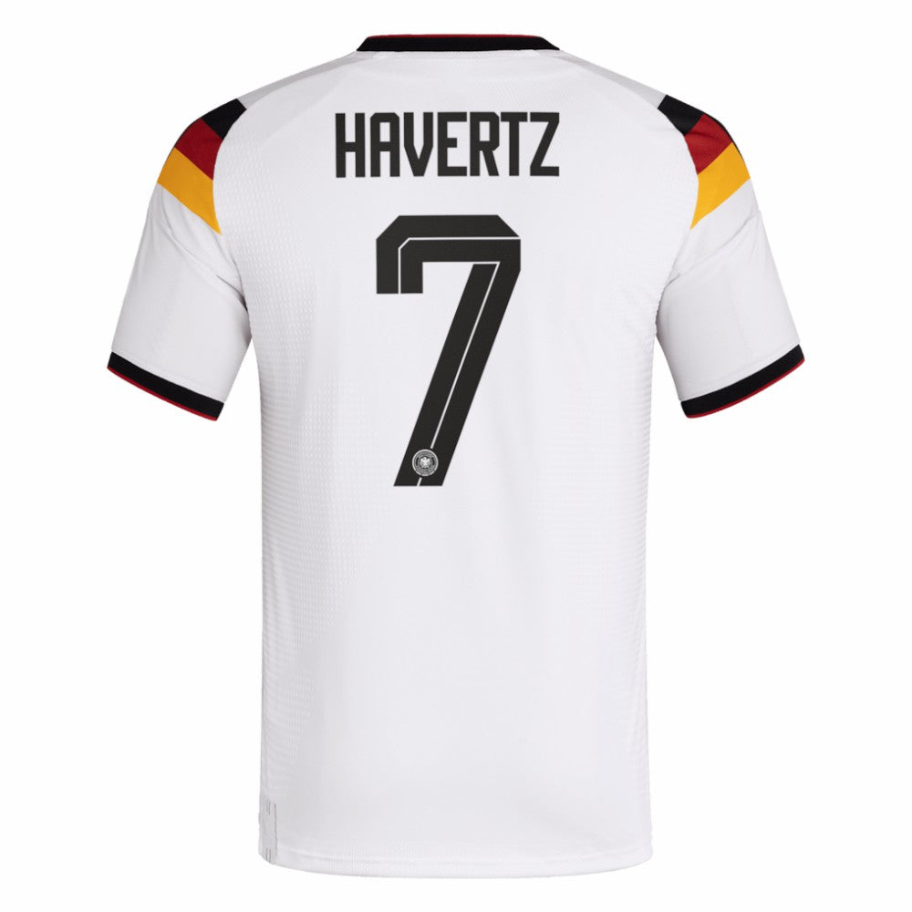 Kai Havertz Germany National Team 2026 Home Jersey White - Adidas