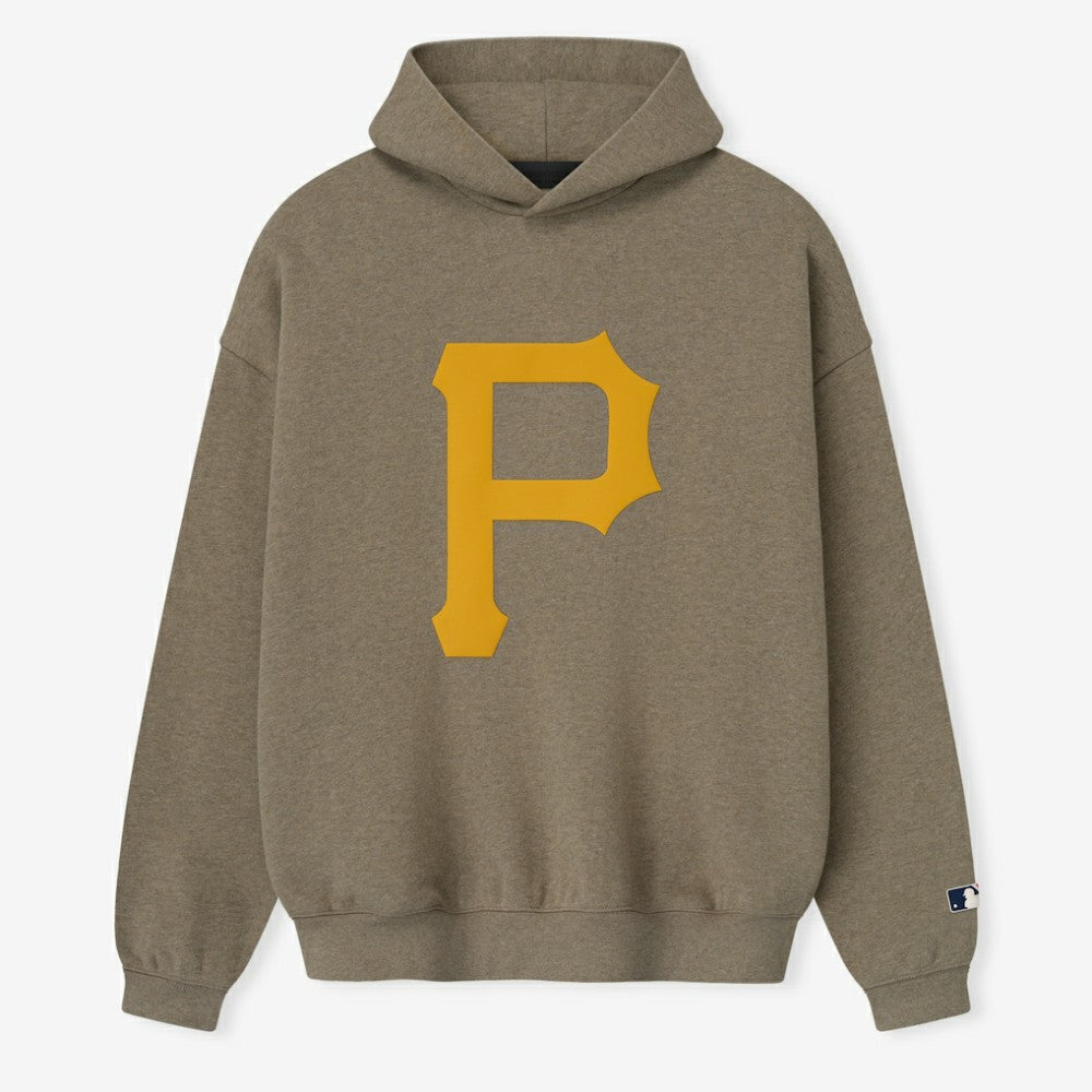 Pittsburgh Pirates Fear of God x MLB Unisex Sport Hoodie - Heather Gray Hoodies