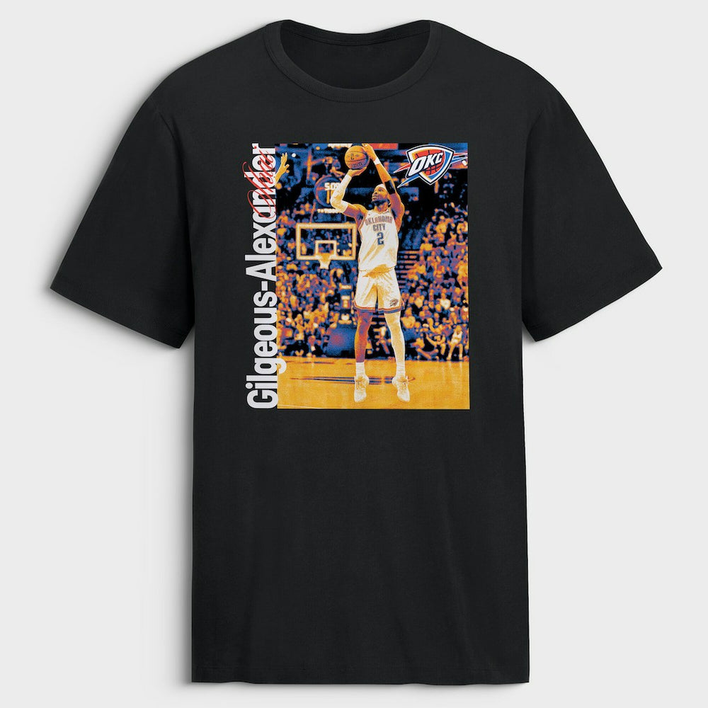 Shai Gilgeous-Alexander Oklahoma City Thunder Legacy T-Shirt Black outlet