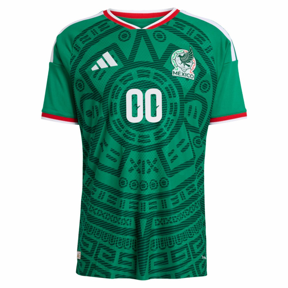 Mexico National Team 2026 Home Custom Jersey Green - Adidas on sale