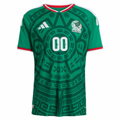 Mexico National Team 2026 Home Custom Jersey Green - Adidas on sale