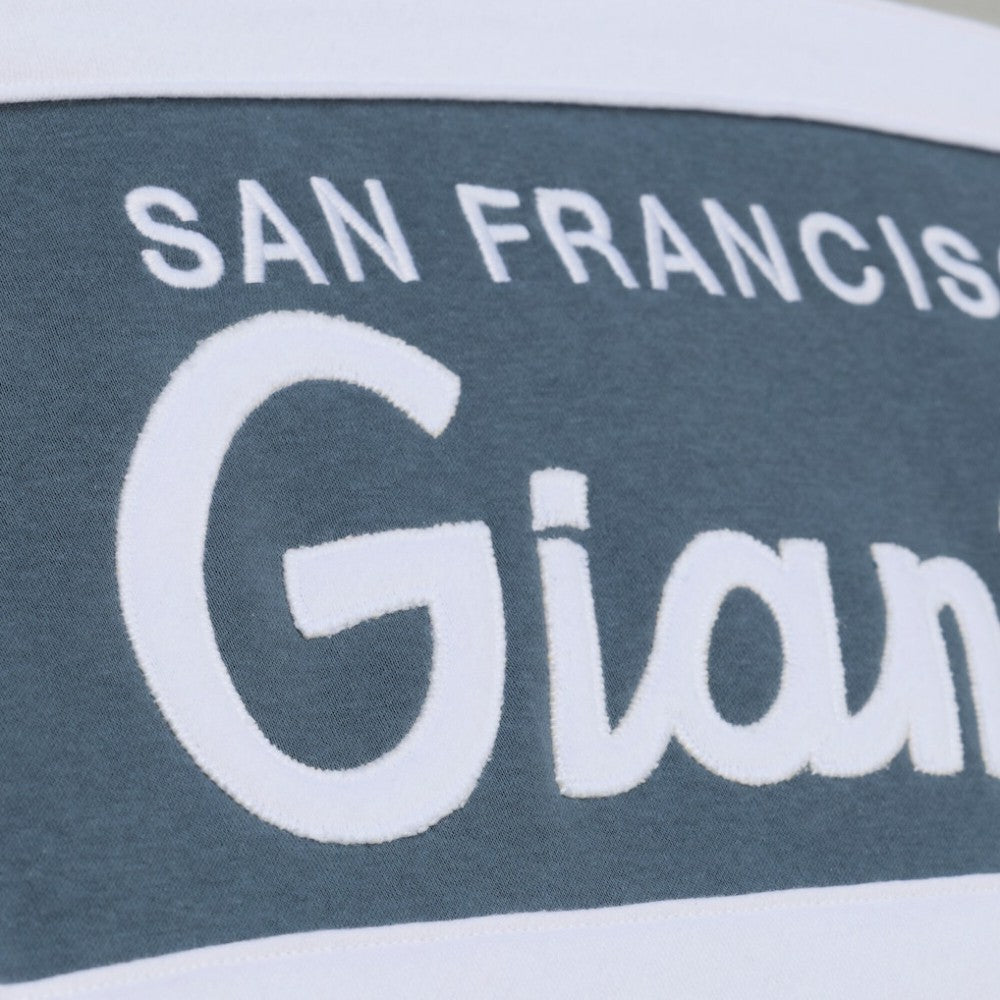 San Francisco Giants Mitchell & Ness Cooperstown Collection Thunderstorm Head Coach Hoodie - Gray Hoodies