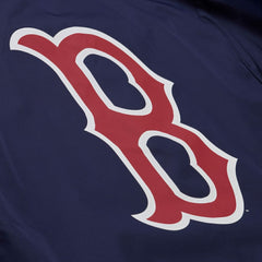 Boston Red Sox Mitchell & Ness Full-Snap Hooded Coaches Jacket - Navy Jackets