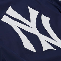 New York Yankees Mitchell & Ness Full-Snap Hooded Coaches Jacket - Navy Jackets