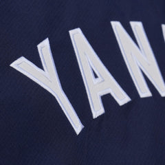 New York Yankees Mitchell & Ness Full-Snap Hooded Coaches Jacket - Navy Jackets