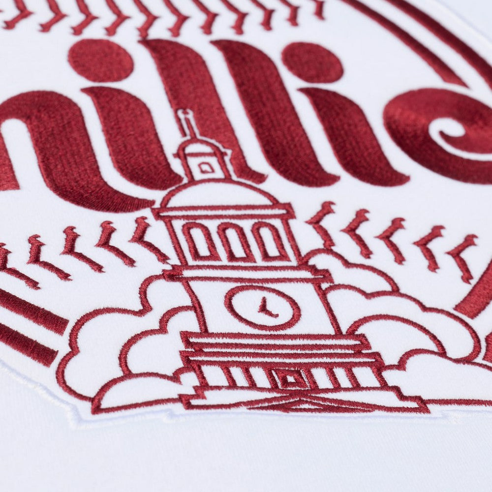 Philadelphia Phillies Mitchell & Ness Cooperstown Collection Fleece Hoodie - White Hoodies