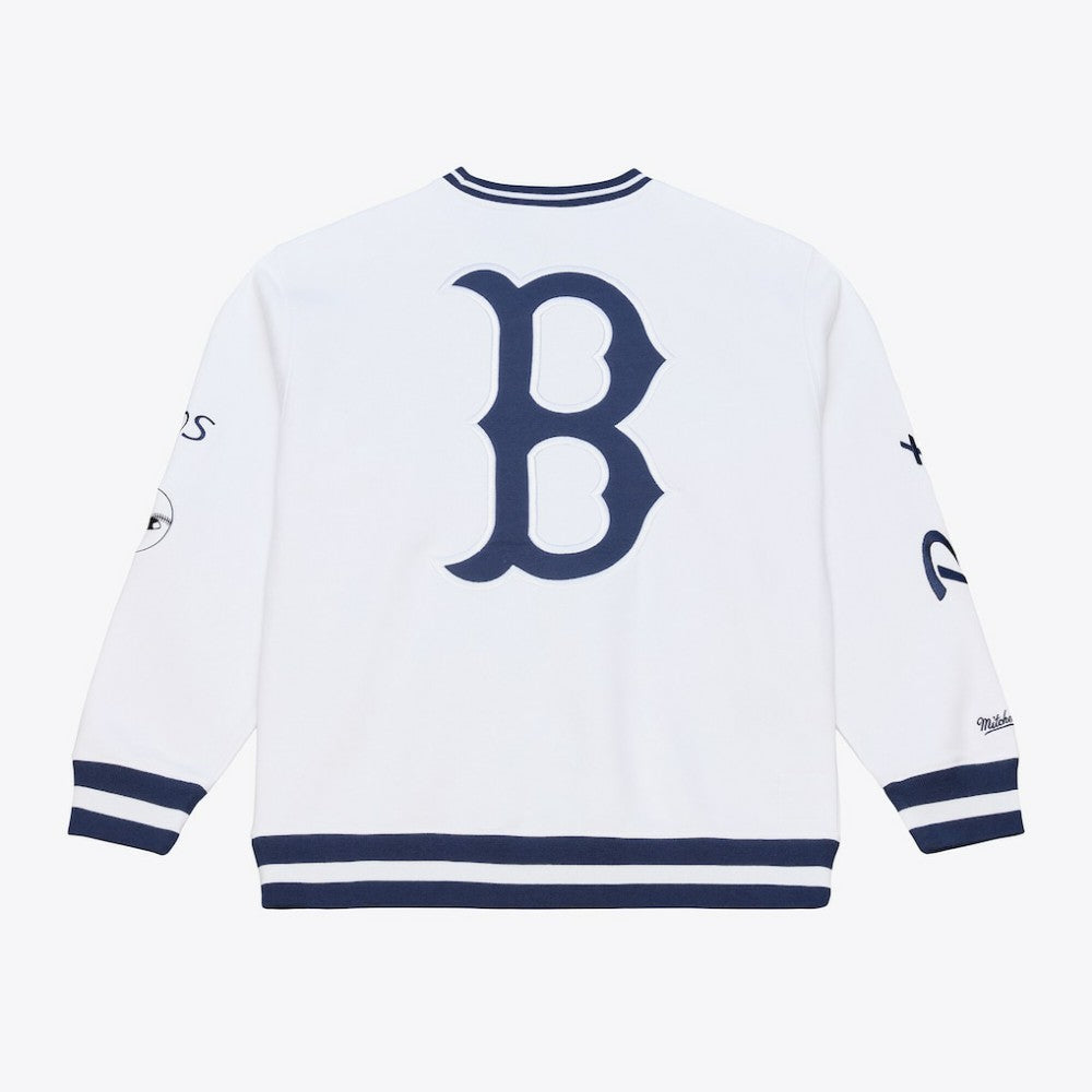 Boston Red Sox Mitchell & Ness Arctic Fleece Sweatshirt - White Sweatshirts