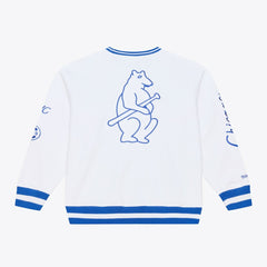 Chicago Cubs Mitchell & Ness Arctic Fleece Sweatshirt - White Sweatshirts