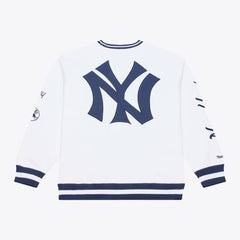 New York Yankees Mitchell & Ness Arctic Fleece Sweatshirt - White Sweatshirts
