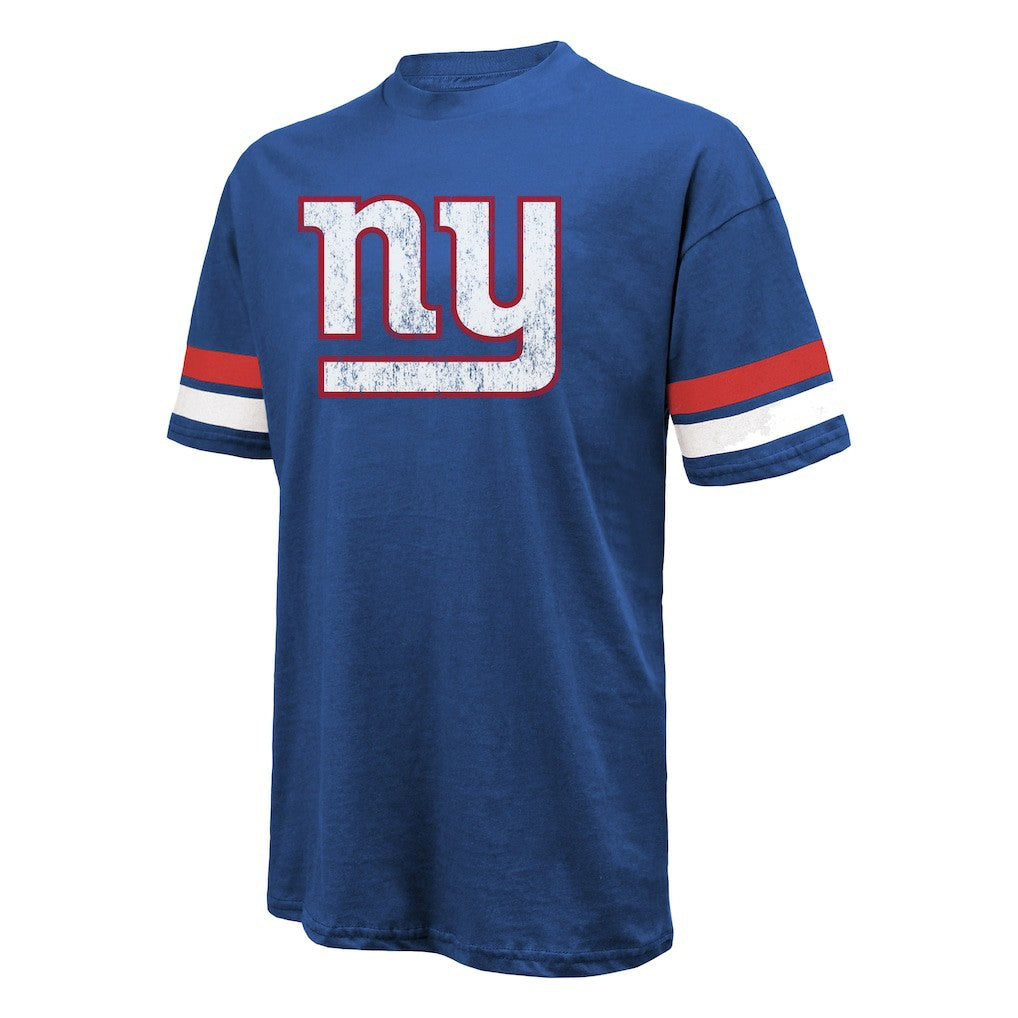 Cam Skattebo New York Giants Majestic Threads Oversized T-Shirt - Royal T-shirts