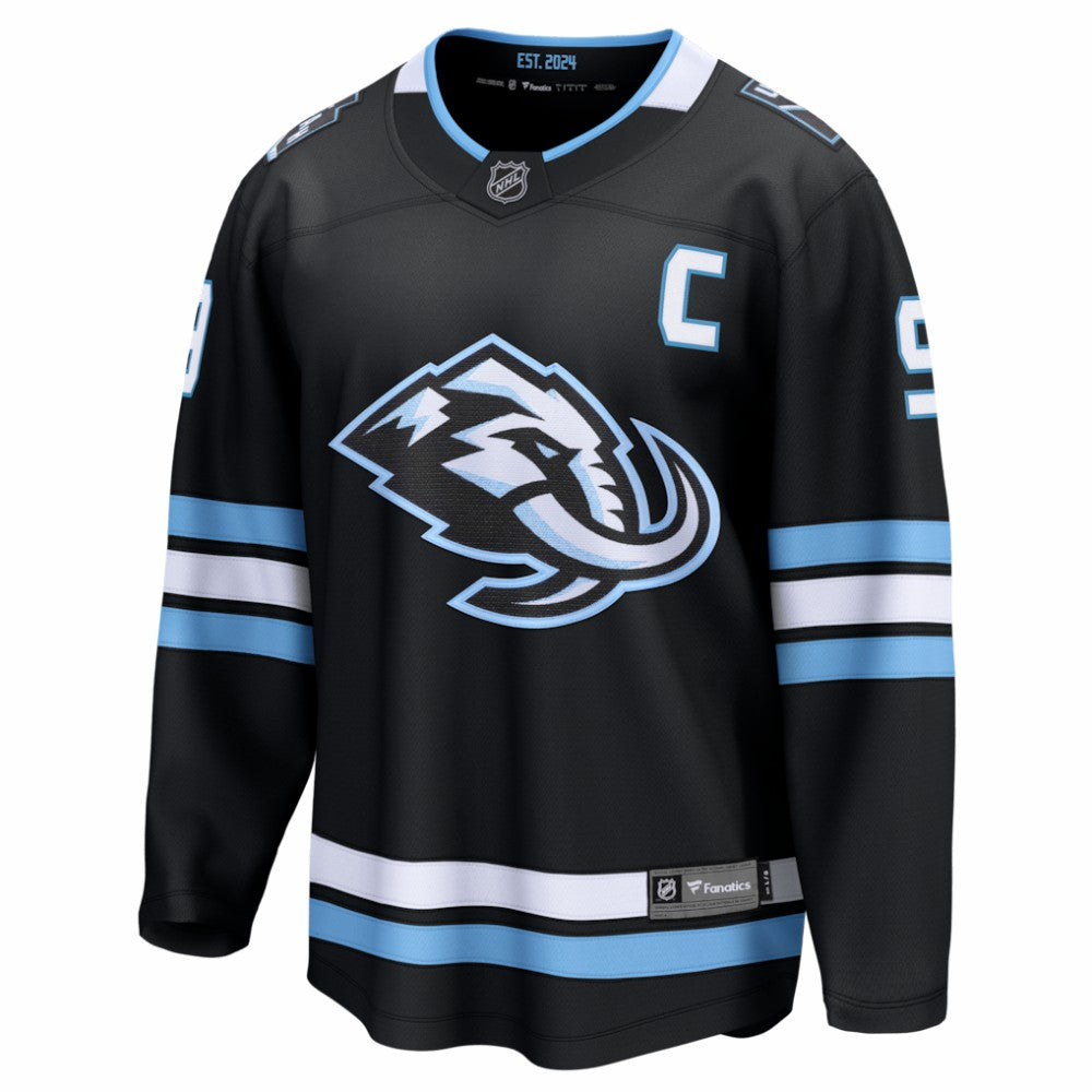 Clayton Keller Utah Mammoth Fanatics Home Breakaway Jersey - Black | US 203661361